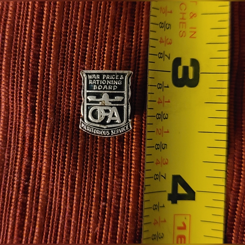 WW2 Meritorious Service Pin - Picture 4 of 4
